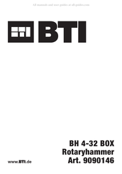 Bti BH 4-32 BOX Originalanweisungen