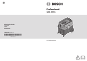 Bosch Professional GAS 400 A Originalbetriebsanleitung
