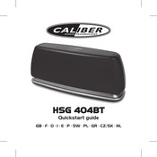 Caliber HSG 404BT Schnellanleitung