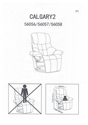 Mca Furniture CALGARY2 56056 Montageanleitung