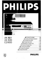 Philips AK 630 Bedienungsanleitung