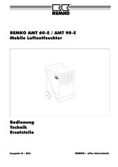 Remko AMT 60-E Bedienung - Technik - Ersatzteile