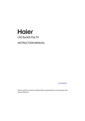 Haier LE24M600C Bedienungsanleitung