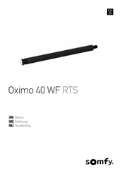 SOMFY Oximo 40 WF RTS Anleitung