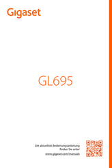 Gigaset GL695 Bedienungsanleitung