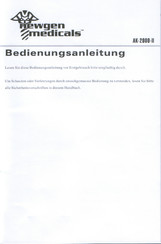 Newgen Medicals AK-2000-II Bedienungsanleitung