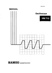 Hameg HM 712 Handbuch