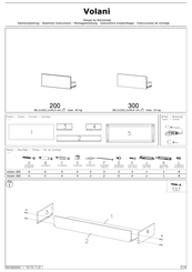 Boconcept Volani 200 Montageanleitung