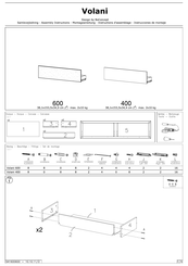 Boconcept Volani 600 Montageanleitung