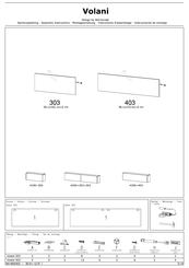 Boconcept Volani 303 Montageanleitung