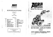 Agria 1600 Betriebsanleitung