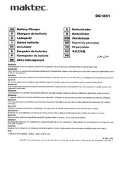 Maktec DC1851 Bedienungsanleitung