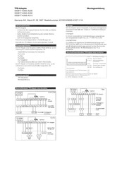 Siemens S30817-K930-A200 Montageanleitung
