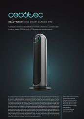 Cecotec READYWARM 10150 SMART CERAMIC PRO Bedienungsanleitung