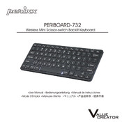 Perixx Value Creator PERIBOARD-732 Bedienungsanleitung