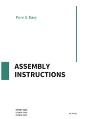 Yitahome Pure & Easy DTFROF-0008 Montageanleitung