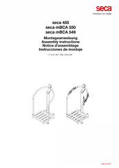 Seca mBCA 550 Montageanweisung