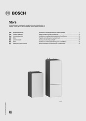 Bosch Stora SWDP200 Installations- Und Wartungsanleitung Für Den Fachmann