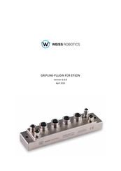 WEISS ROBOTICS GRIPLINK-ET4 Bedienungsanleitung