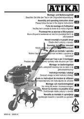 ATIKA MHB 40 Montage- Und Bedienungsblatt