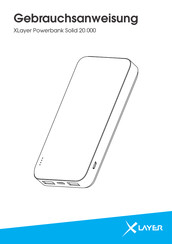 Xlayer Solid 20.000 Gebrauchsanweisung