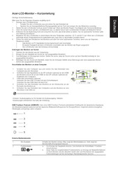 Acer XV272S Kurzanleitung