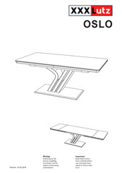 Xxxlutz OSLO Bedienungsanleitung