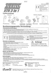 Silverlit XTRC XTR 3 in 1 Kurzanleitung
