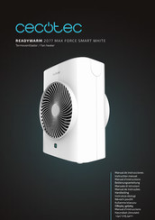cecotec READYWARM 2077 MAX FORCE SMART WHITE Bedienungsanleitung