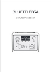 Bluetti EB3A Benutzerhandbuch