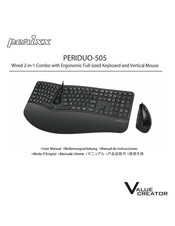 Perixx PERIDUO-505 Bedienungsanleitung