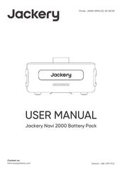 Jackery Navi 2000 Bedienungsanleitung