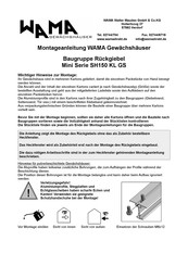 WAMA MINI Serie Montageanleitung