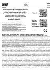 urmet 1060 Bedienungsanleitung