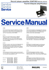 Philips 22AF180/00E Serviceanleitung