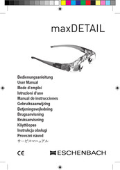 Eschenbach MaxDetail Bedienungsanleitung