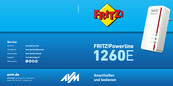 Fritz! Powerline 1260E Anschließen Und Bedienen