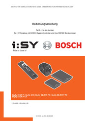 Bosch i:SY E5 ZR F Bedienungsanleitung