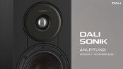 Dali SONIK 7 Anleitung