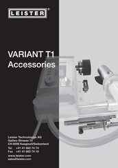 Leister VARIANT T1 Bedienungsanleitung