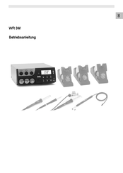 Weller WR 3M Betriebsanleitung
