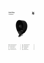 WMF Profi Plus Gebrauchsanweisung