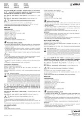 Vimar Arké Kurzanleitung