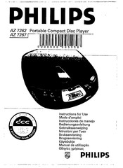 Philips AZ 7267 Bedienungsanleitung