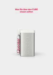 Quooker CUBE Bedienungsanleitung
