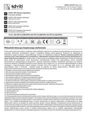 Adviti AGAT LED Bedienungsanleitung