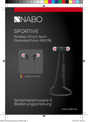 Nabo SPORTIVE A920BL Sicherheitshinweise & Bedienungsanleitung