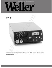 Weller WR 2 Betriebsanleitung