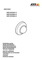 Axis Communications M3085-V Installationsanleitung