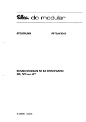 Efka PF72AV3043 Benutzeranweisung